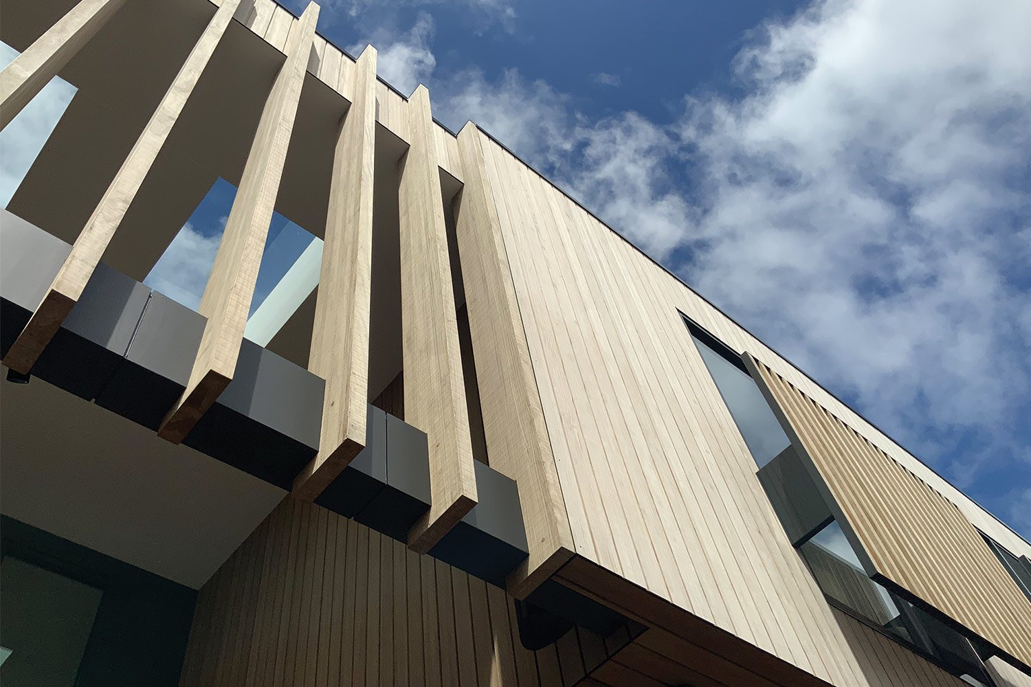 Abodo Vulcan or Thermory, Component by Component on a Balcony and Entry Package
